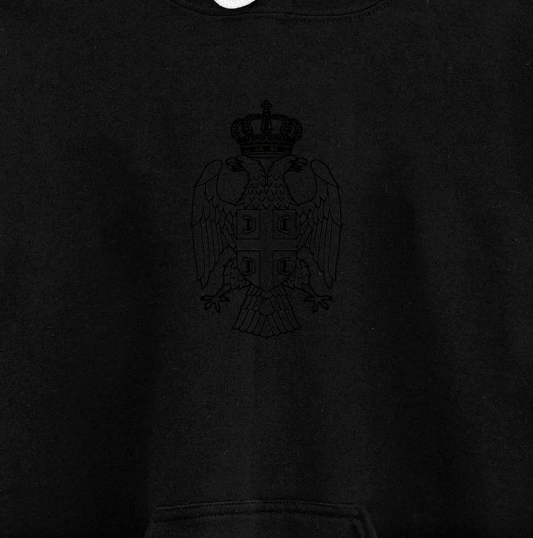 Serbia Srbija Serbia Serbian Eagle Small Pullover Hoodie