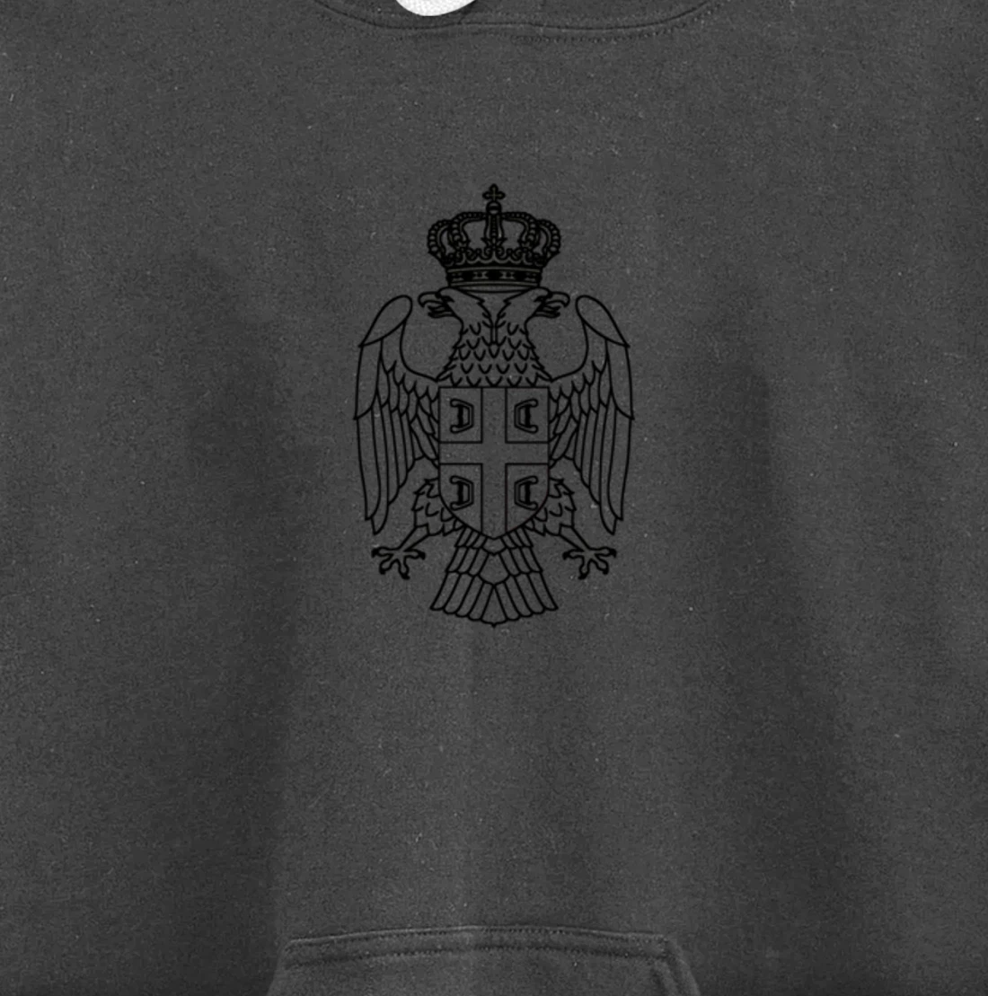 Serbia Srbija Serbia Serbian Eagle Small Pullover Hoodie