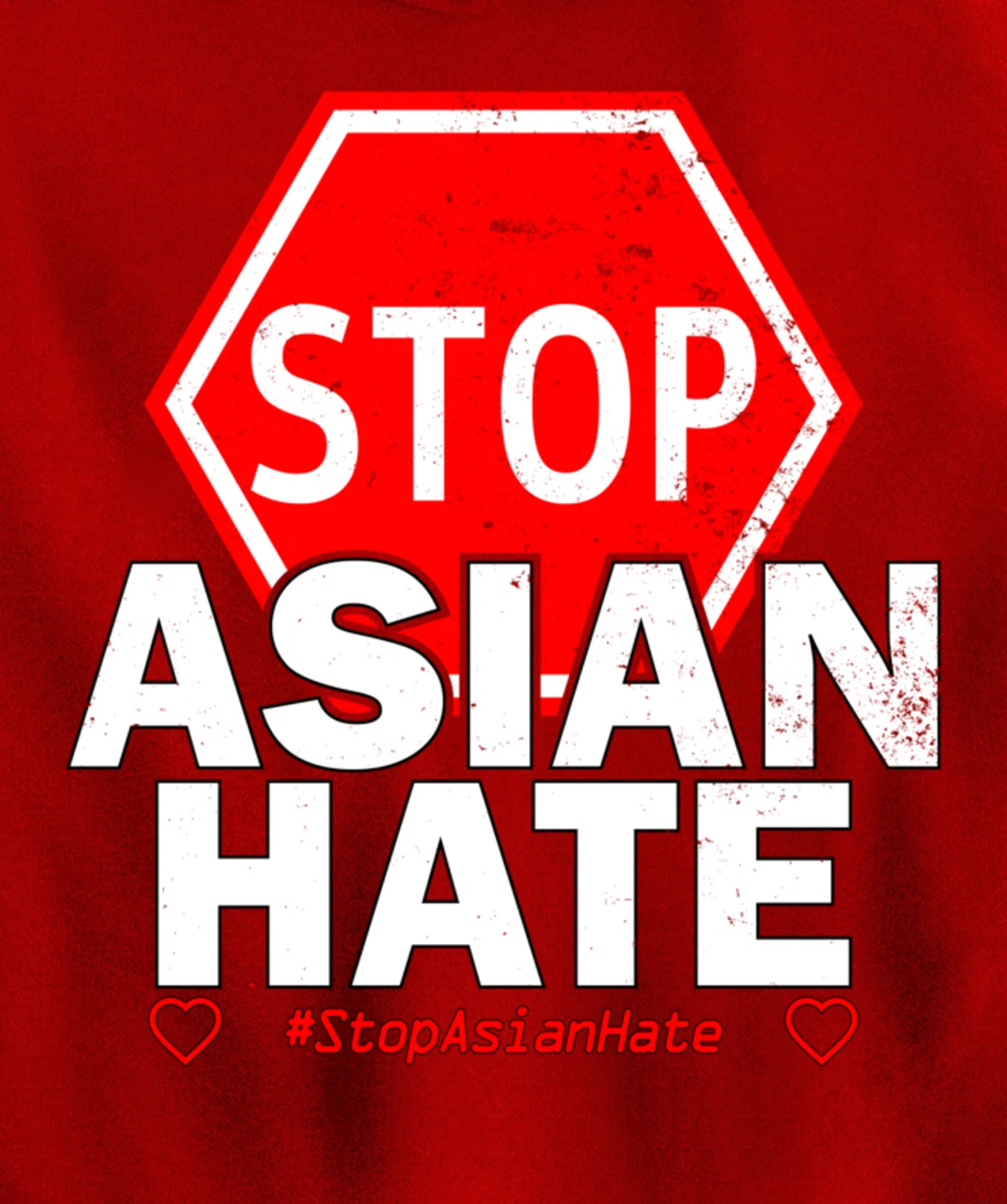 Stop Asian Hate - Social Justice Pullover Hoodie