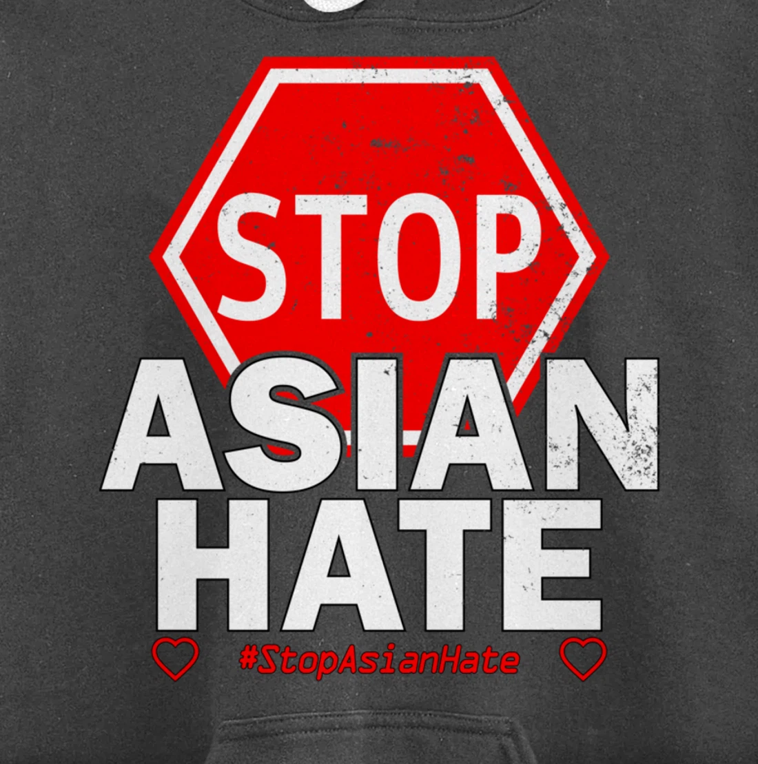 Stop Asian Hate - Social Justice Pullover Hoodie