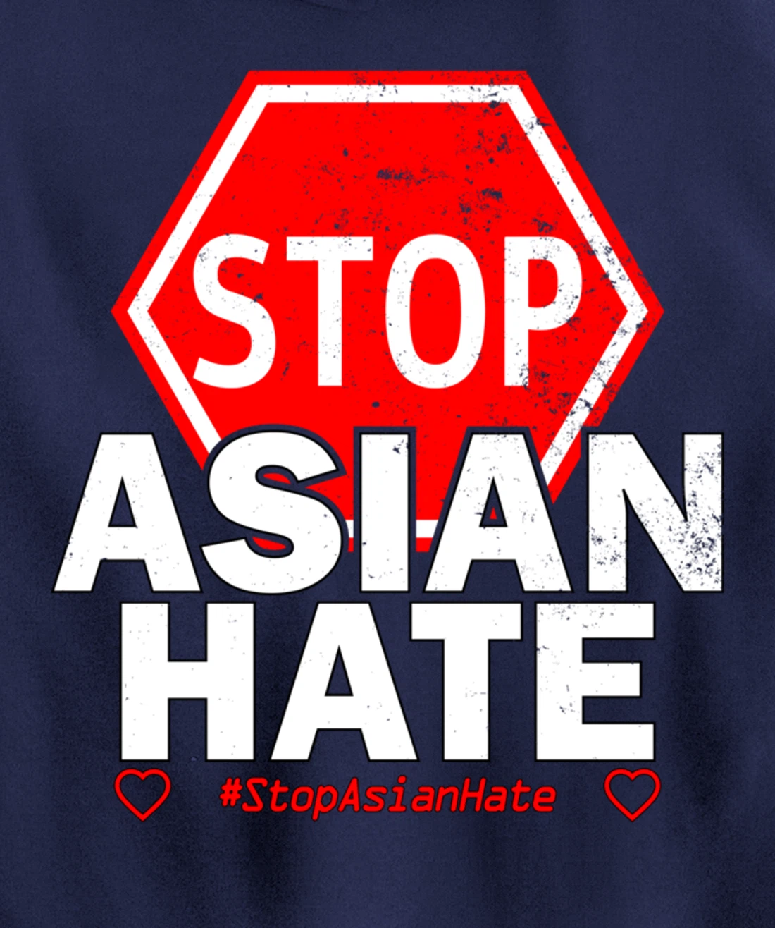 Stop Asian Hate - Social Justice Pullover Hoodie