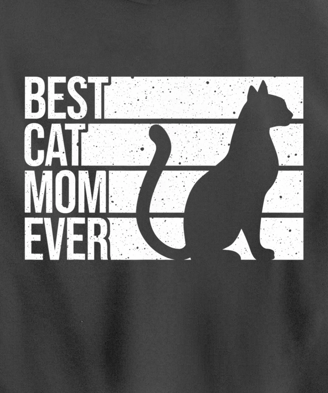 Cute Cat Mom Art For Women Girl Cat Pet Animal Kitten Pullover Hoodie