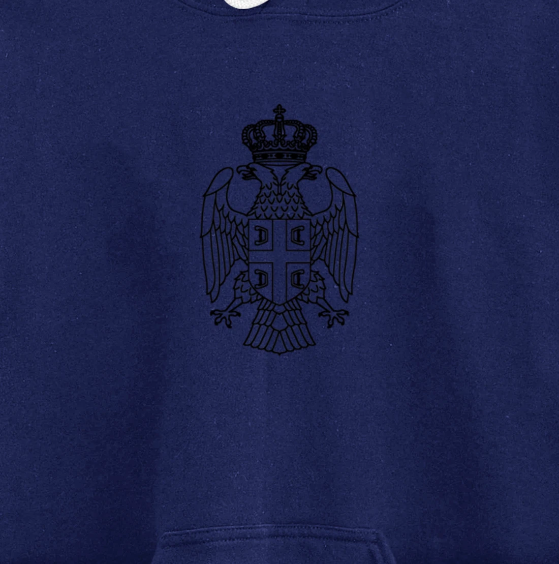 Serbia Srbija Serbia Serbian Eagle Small Pullover Hoodie