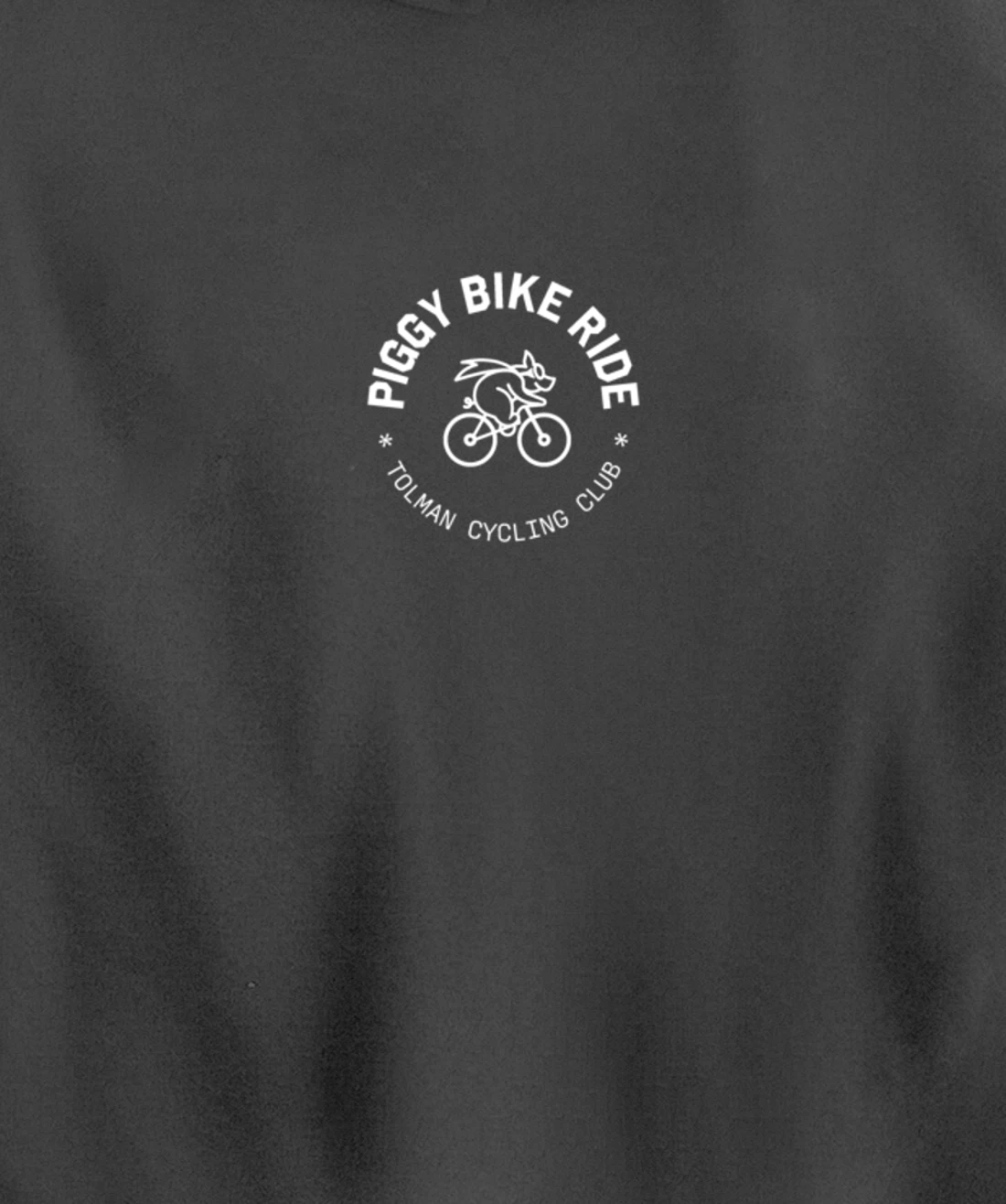 Tolman Cycling Club Piggy Bike Ride Pullover Hoodie