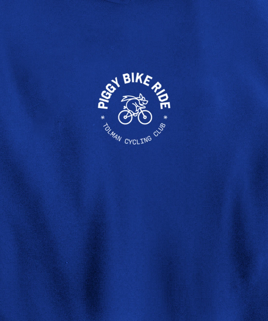 Tolman Cycling Club Piggy Bike Ride Pullover Hoodie
