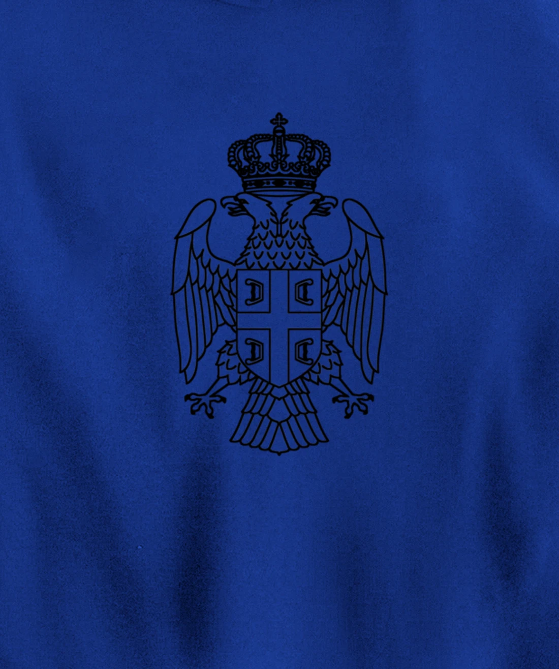 Serbia Srbija Serbia Serbian Eagle Large Pullover Hoodie