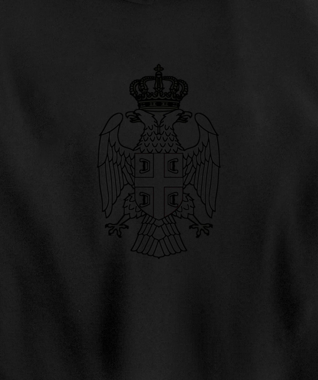 Serbia Srbija Serbia Serbian Eagle Large Pullover Hoodie