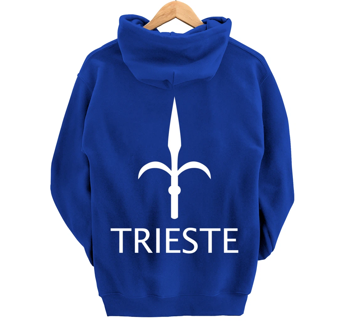 TRIESTE ITALY FLAG GULF OF TRIESTE Pullover Hoodie