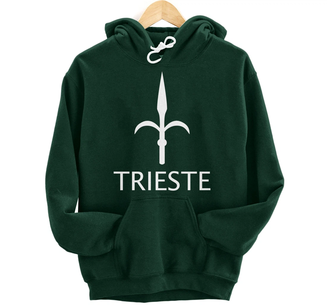 TRIESTE ITALY FLAG GULF OF TRIESTE Pullover Hoodie