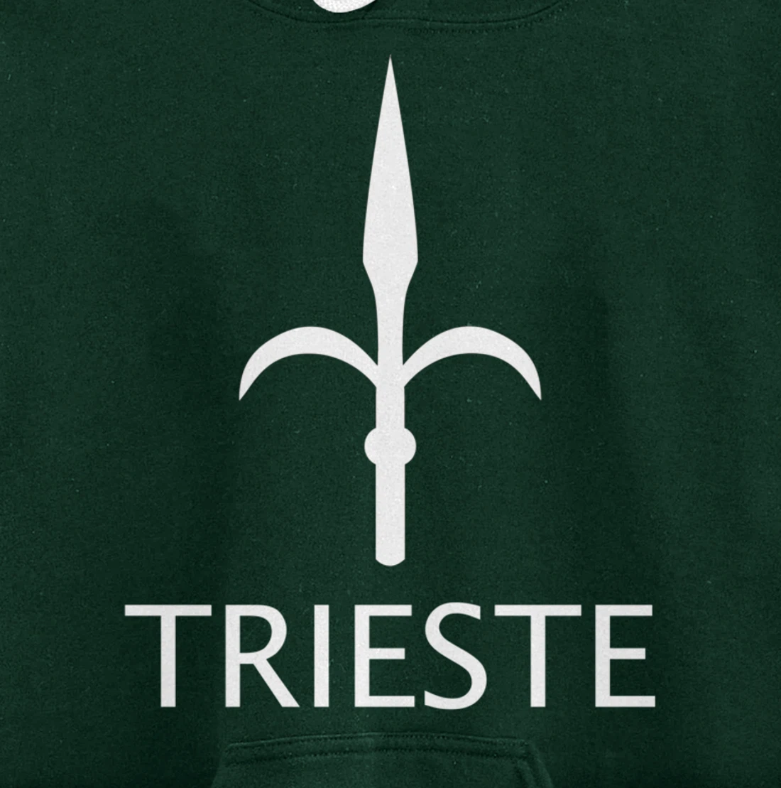 TRIESTE ITALY FLAG GULF OF TRIESTE Pullover Hoodie