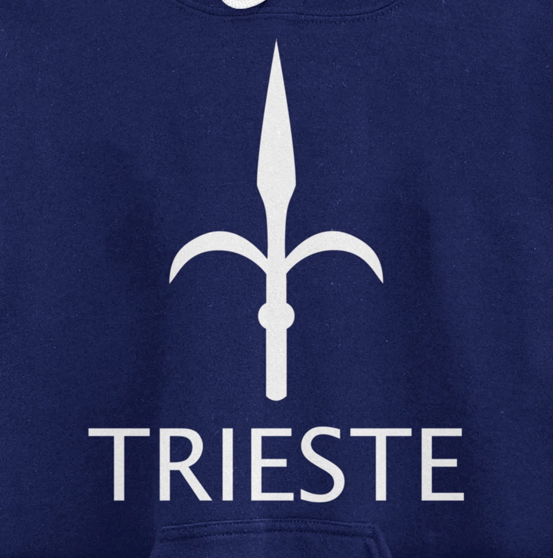 TRIESTE ITALY FLAG GULF OF TRIESTE Pullover Hoodie