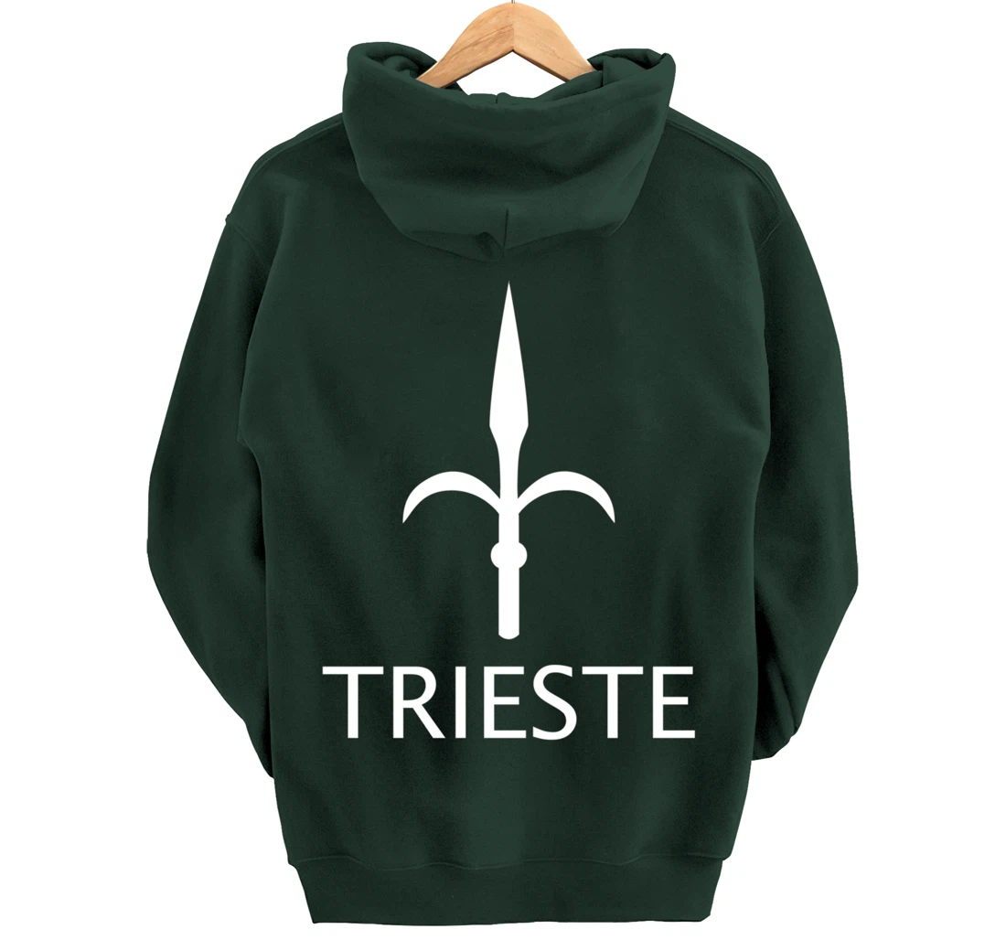 TRIESTE ITALY FLAG GULF OF TRIESTE Pullover Hoodie