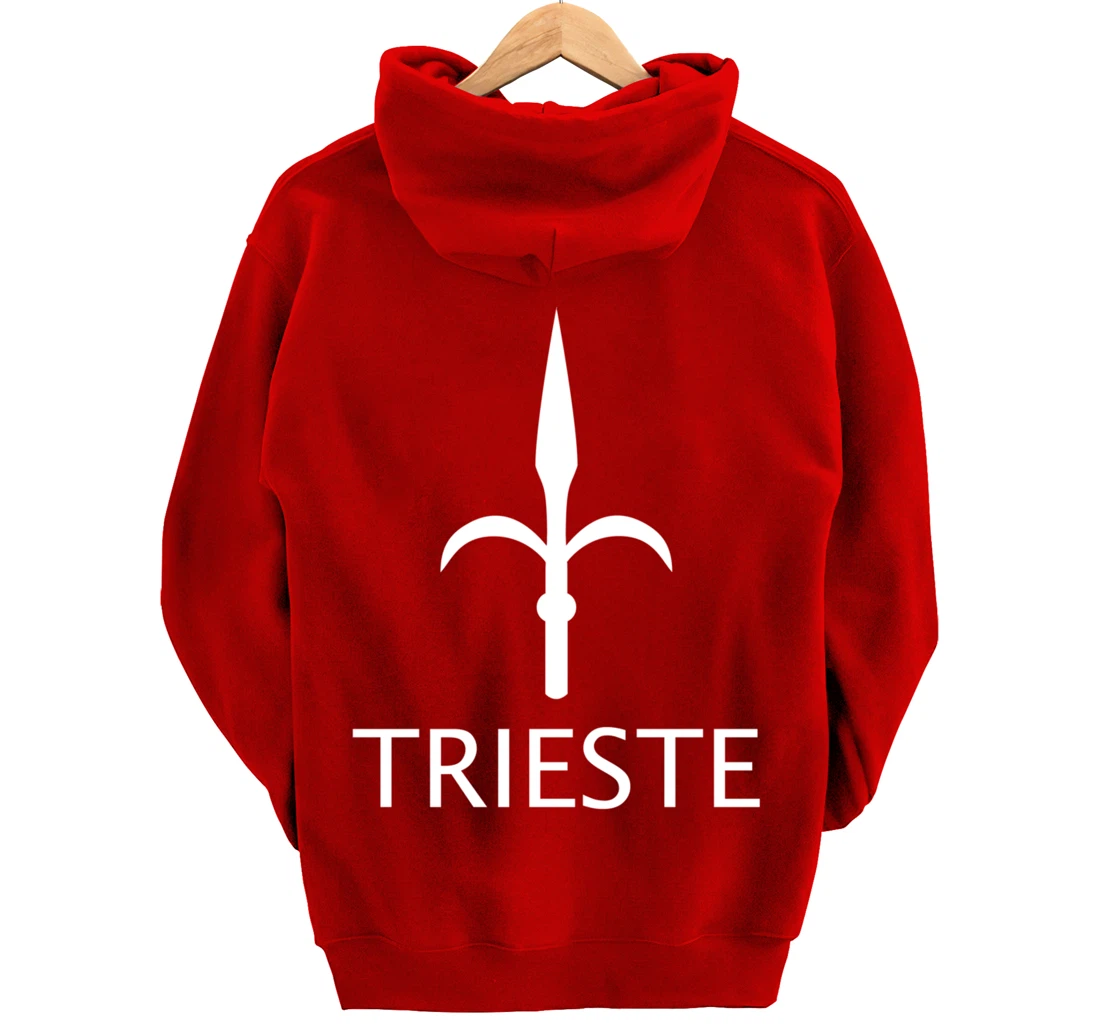 TRIESTE ITALY FLAG GULF OF TRIESTE Pullover Hoodie