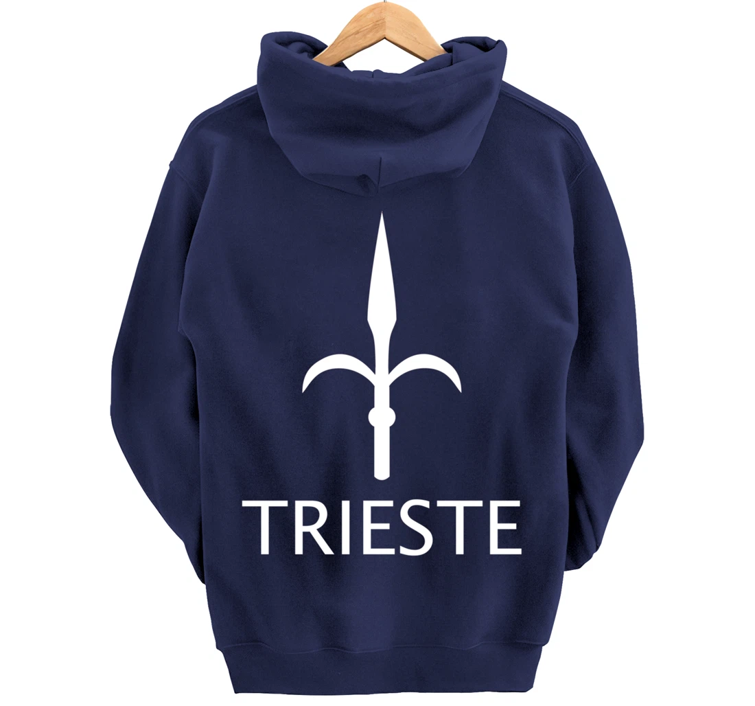 TRIESTE ITALY FLAG GULF OF TRIESTE Pullover Hoodie