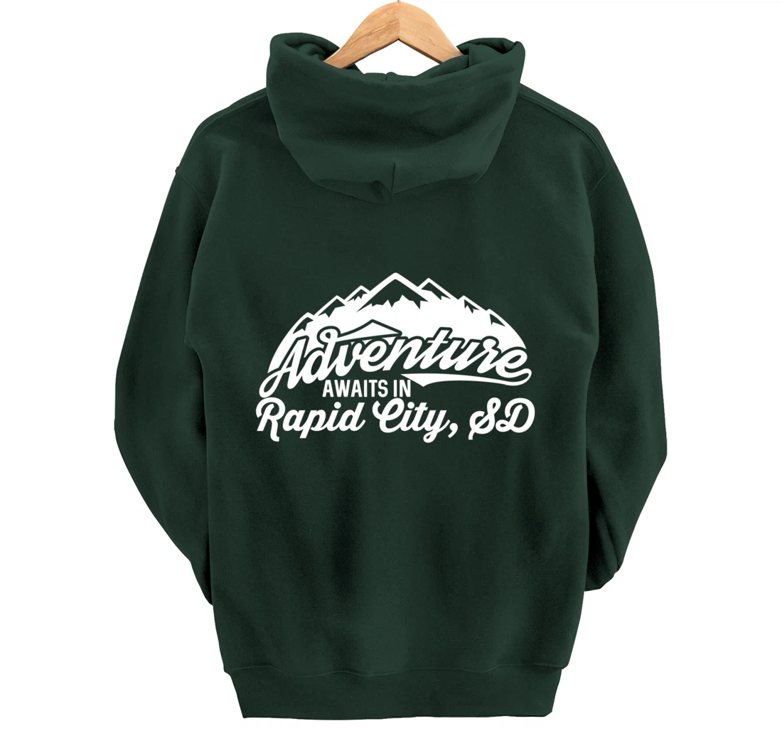 Adventure Awaits in Rapid City South Dakota Pullover Hoodie