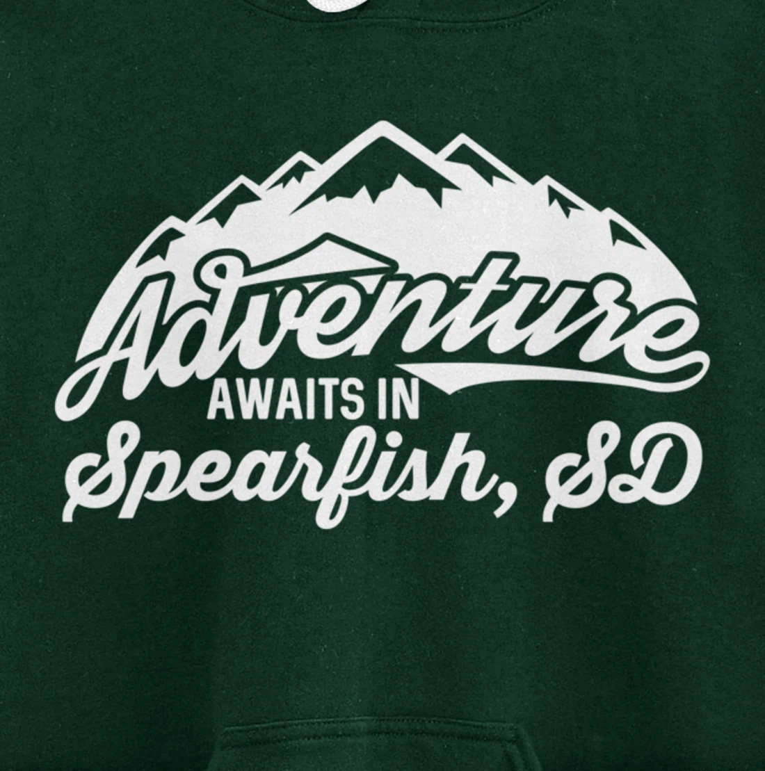 Adventure Awaits in Spearfish South Dakota Pullover Hoodie