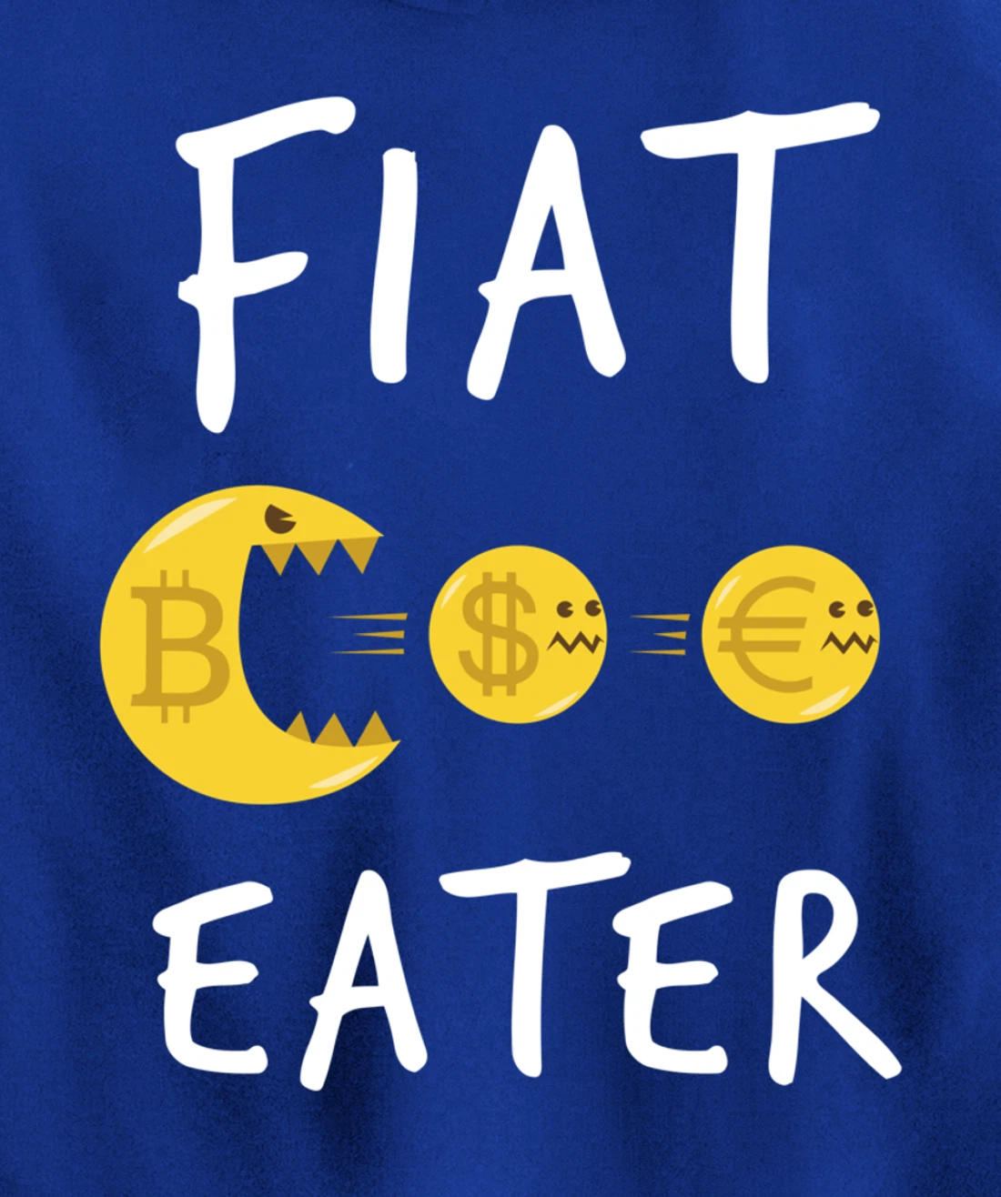 Funny Bitcoin Design - Cryptocurrency Comic Business Money Pullover Hoodie