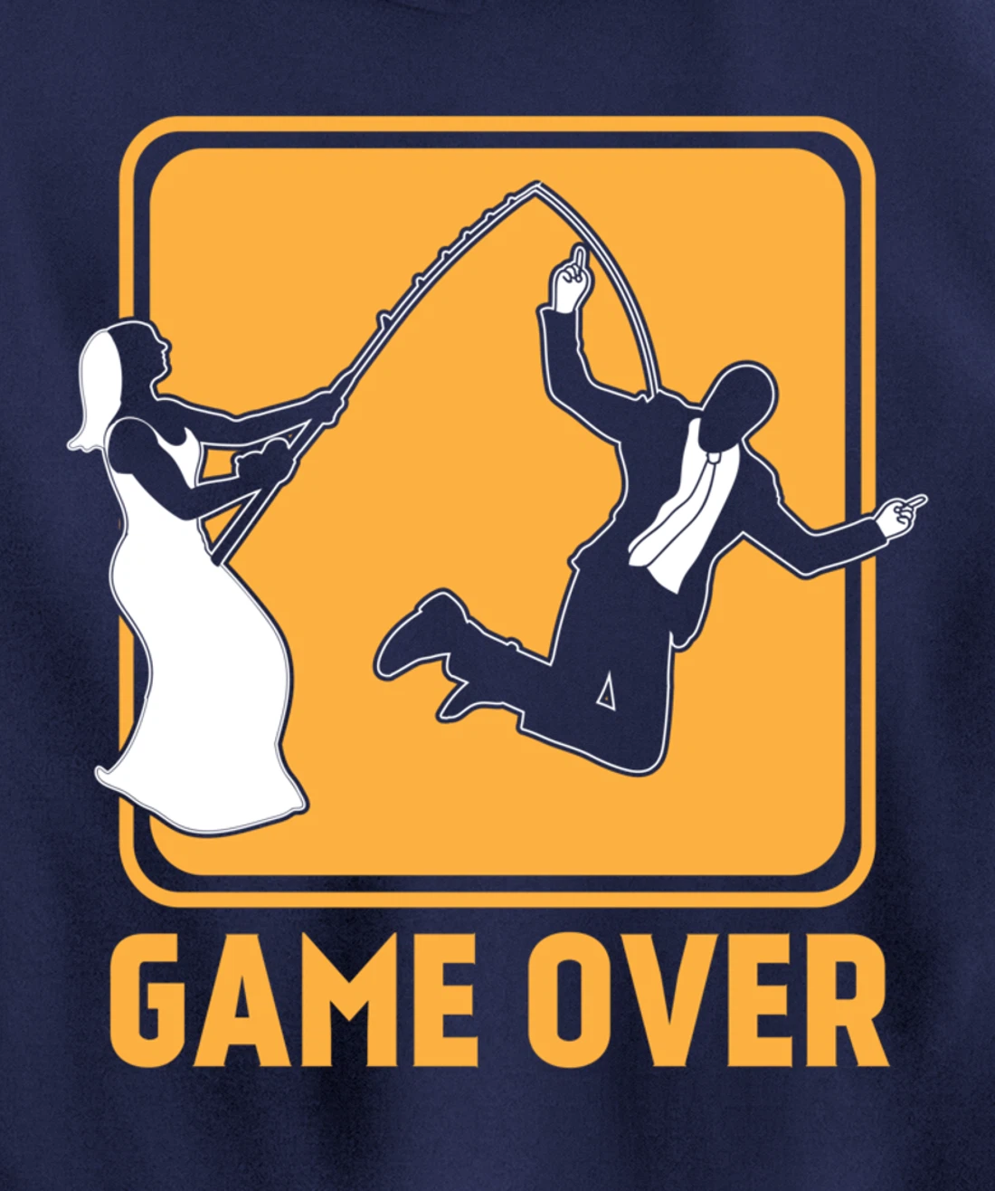 Game Over | Bachelor party Pullover Hoodie