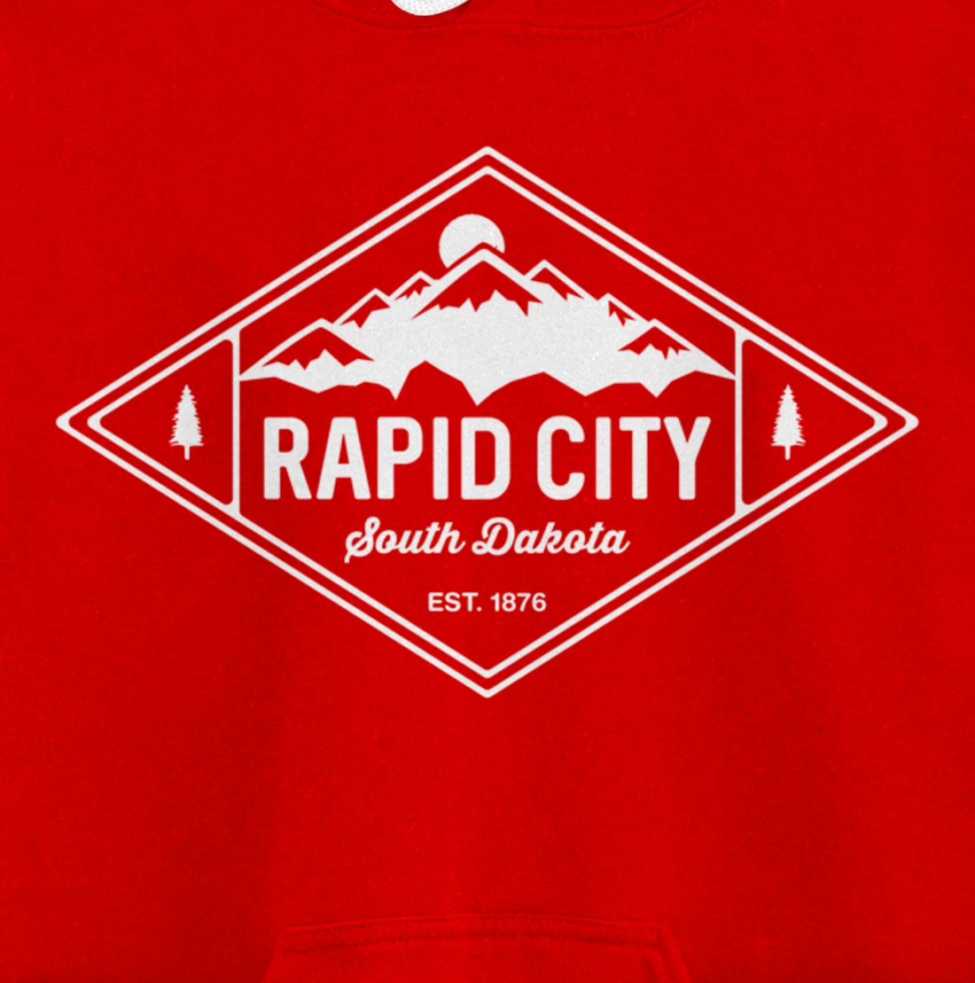 Rapid City South Dakota Mountain Outdoors Nature Pullover Hoodie