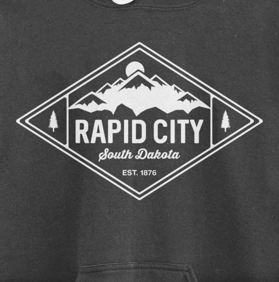 Rapid City South Dakota Mountain Outdoors Nature Pullover Hoodie