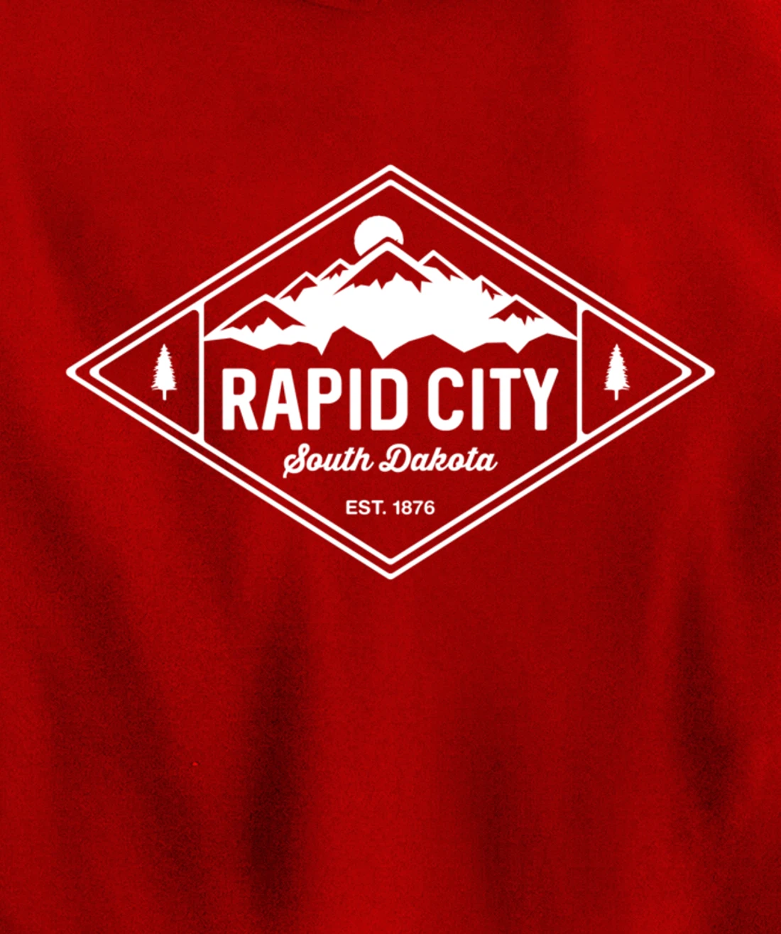 Rapid City South Dakota Mountain Outdoors Nature Pullover Hoodie