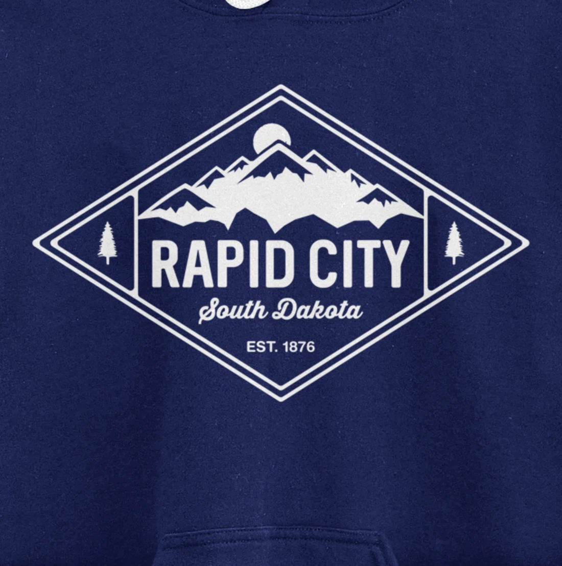 Rapid City South Dakota Mountain Outdoors Nature Pullover Hoodie