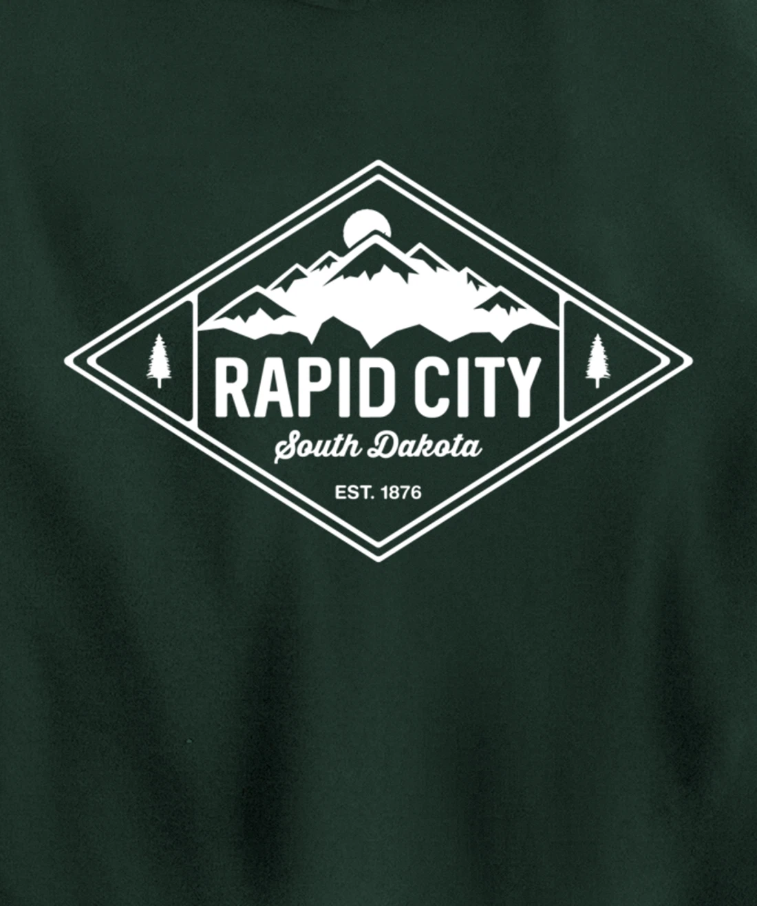Rapid City South Dakota Mountain Outdoors Nature Pullover Hoodie