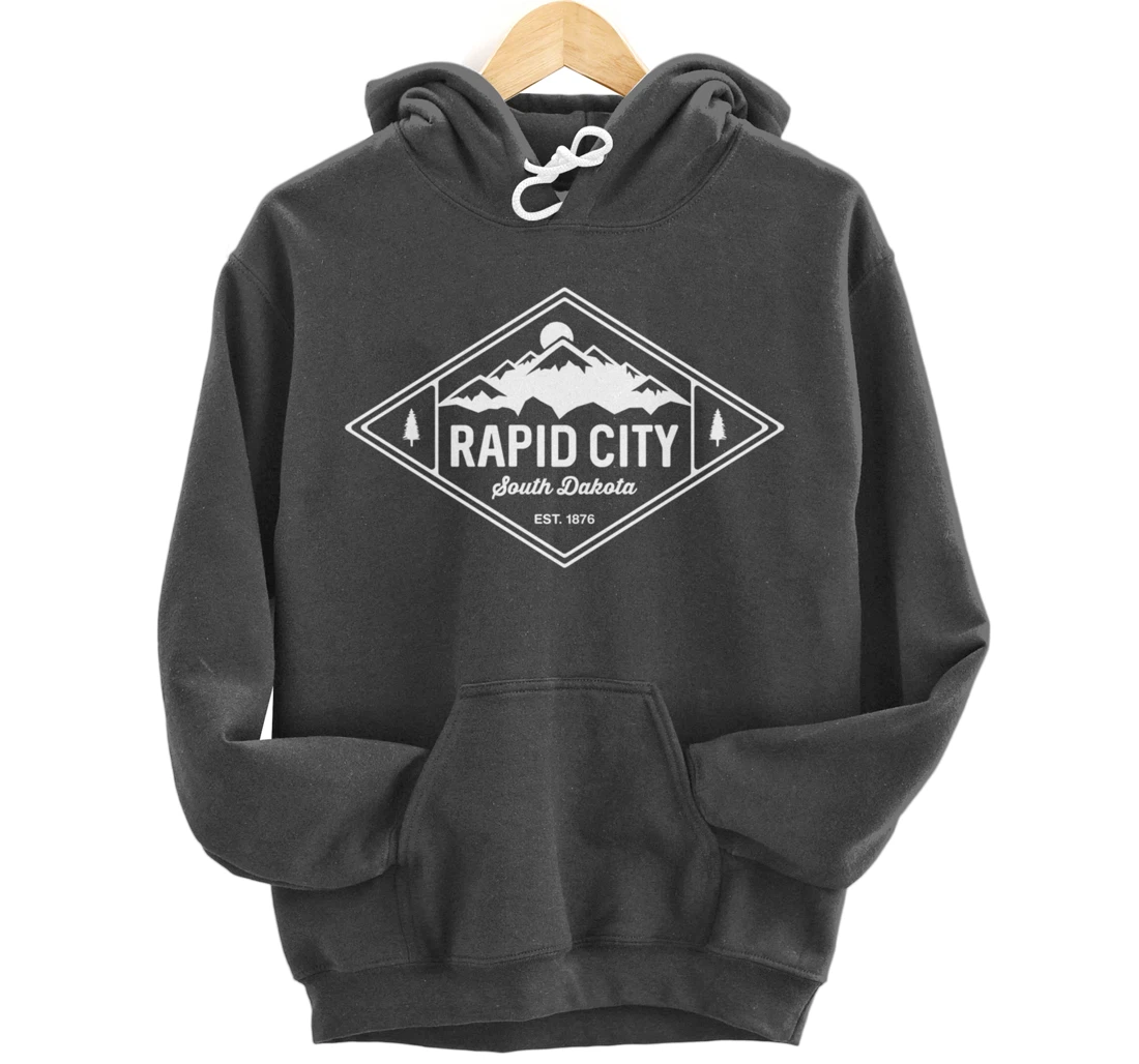 Rapid City South Dakota Mountain Outdoors Nature Pullover Hoodie