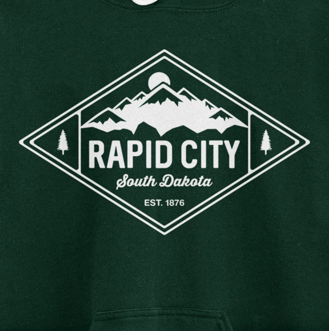 Rapid City South Dakota Mountain Outdoors Nature Pullover Hoodie