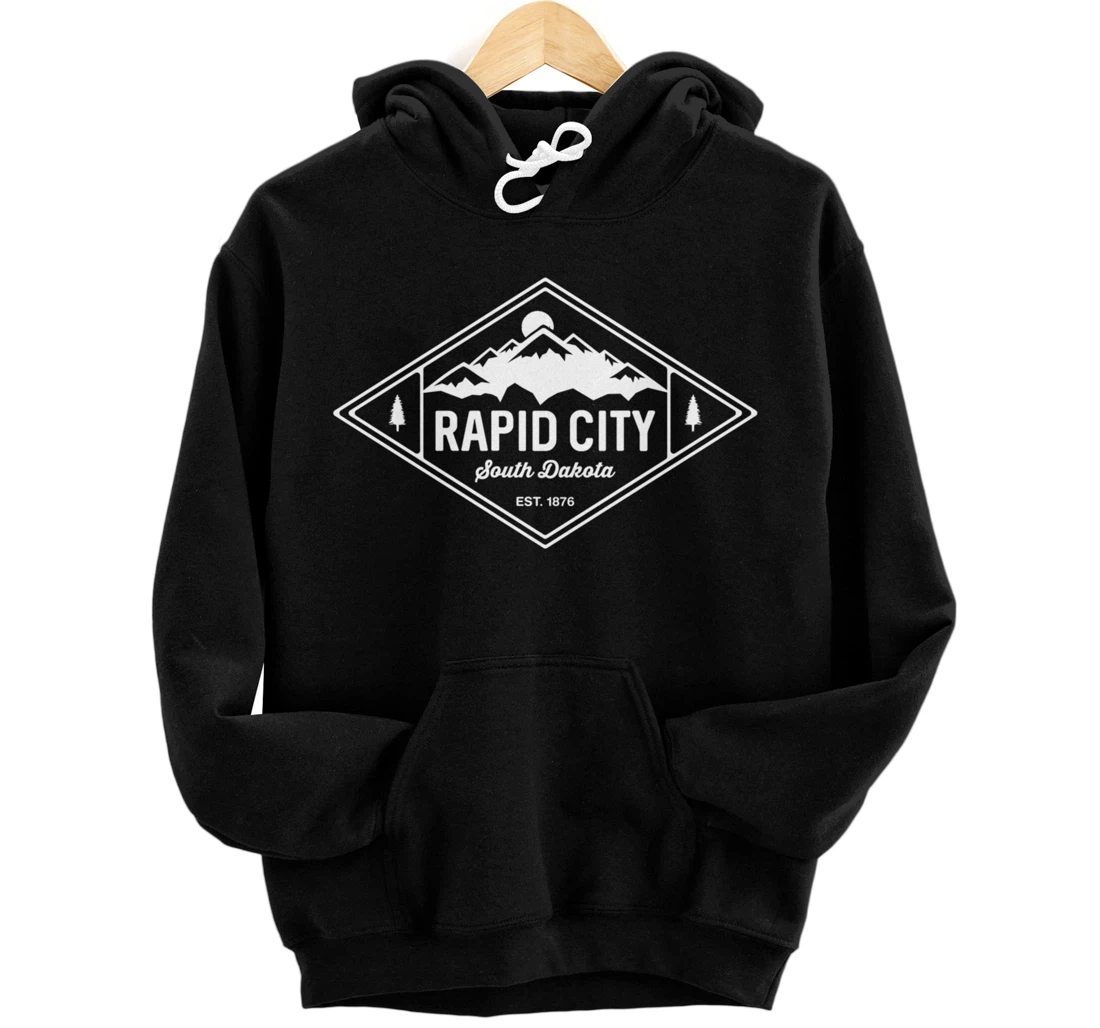 Rapid City South Dakota Mountain Outdoors Nature Pullover Hoodie