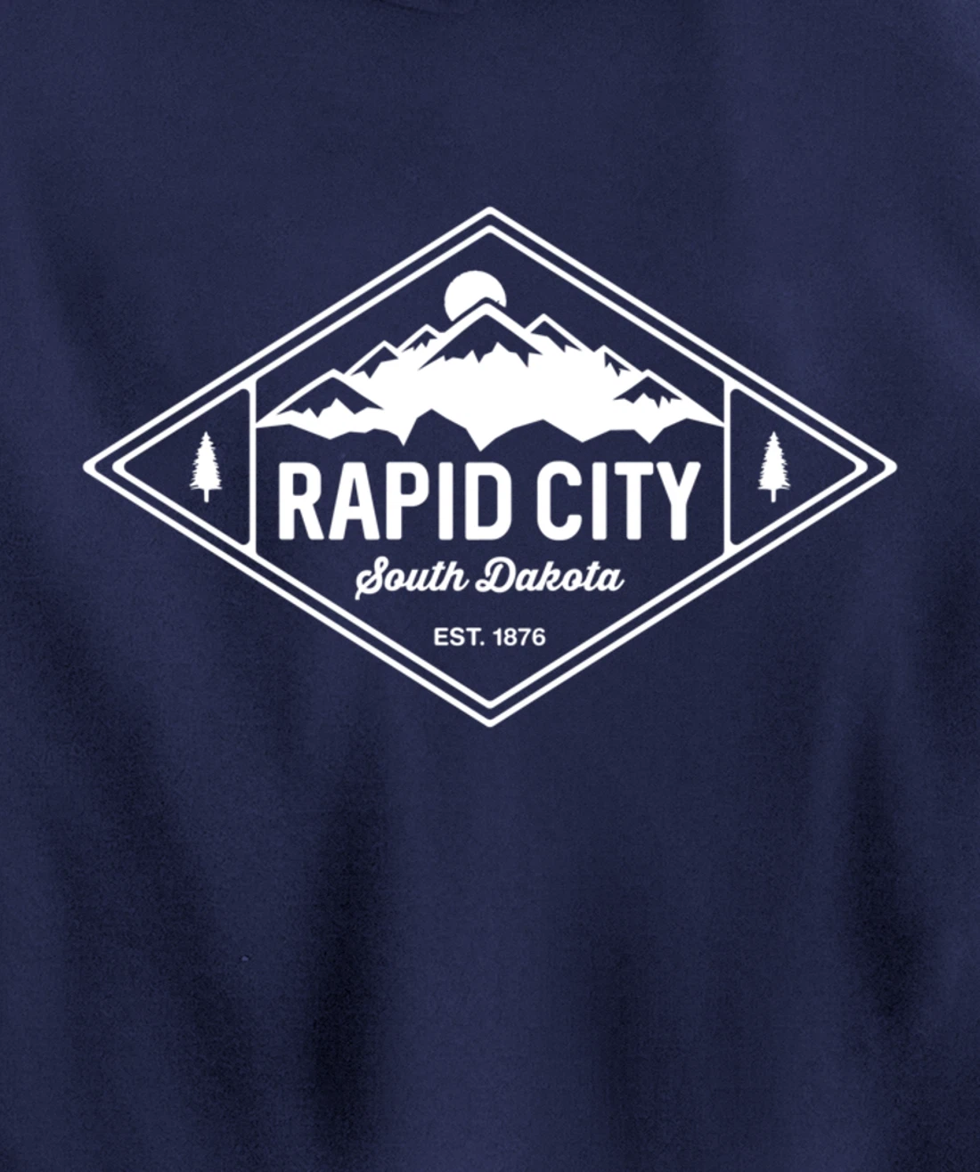Rapid City South Dakota Mountain Outdoors Nature Pullover Hoodie