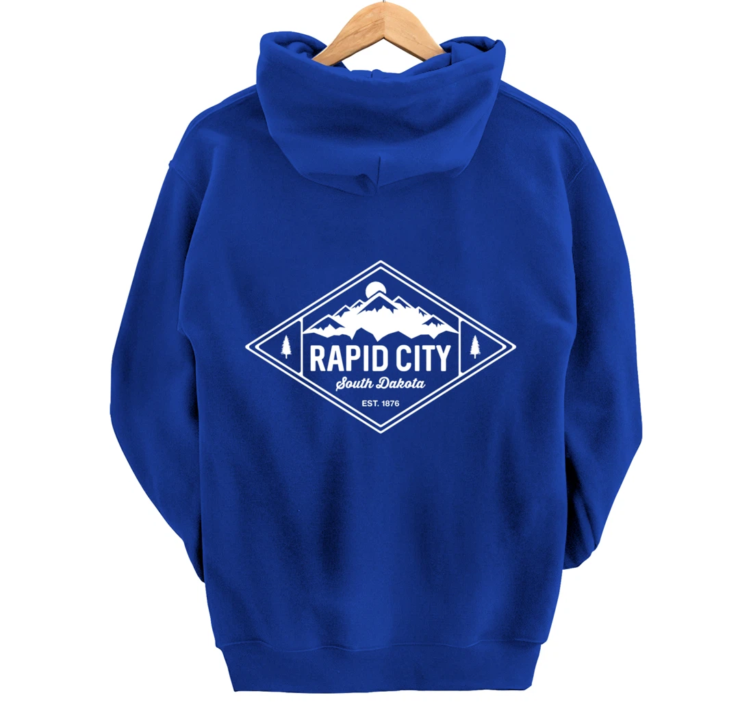 Rapid City South Dakota Mountain Outdoors Nature Pullover Hoodie