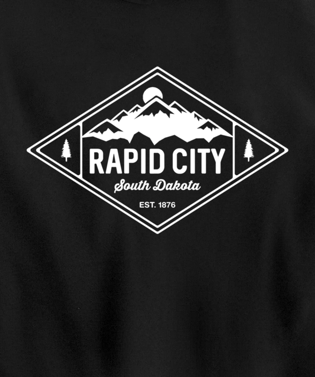 Rapid City South Dakota Mountain Outdoors Nature Pullover Hoodie