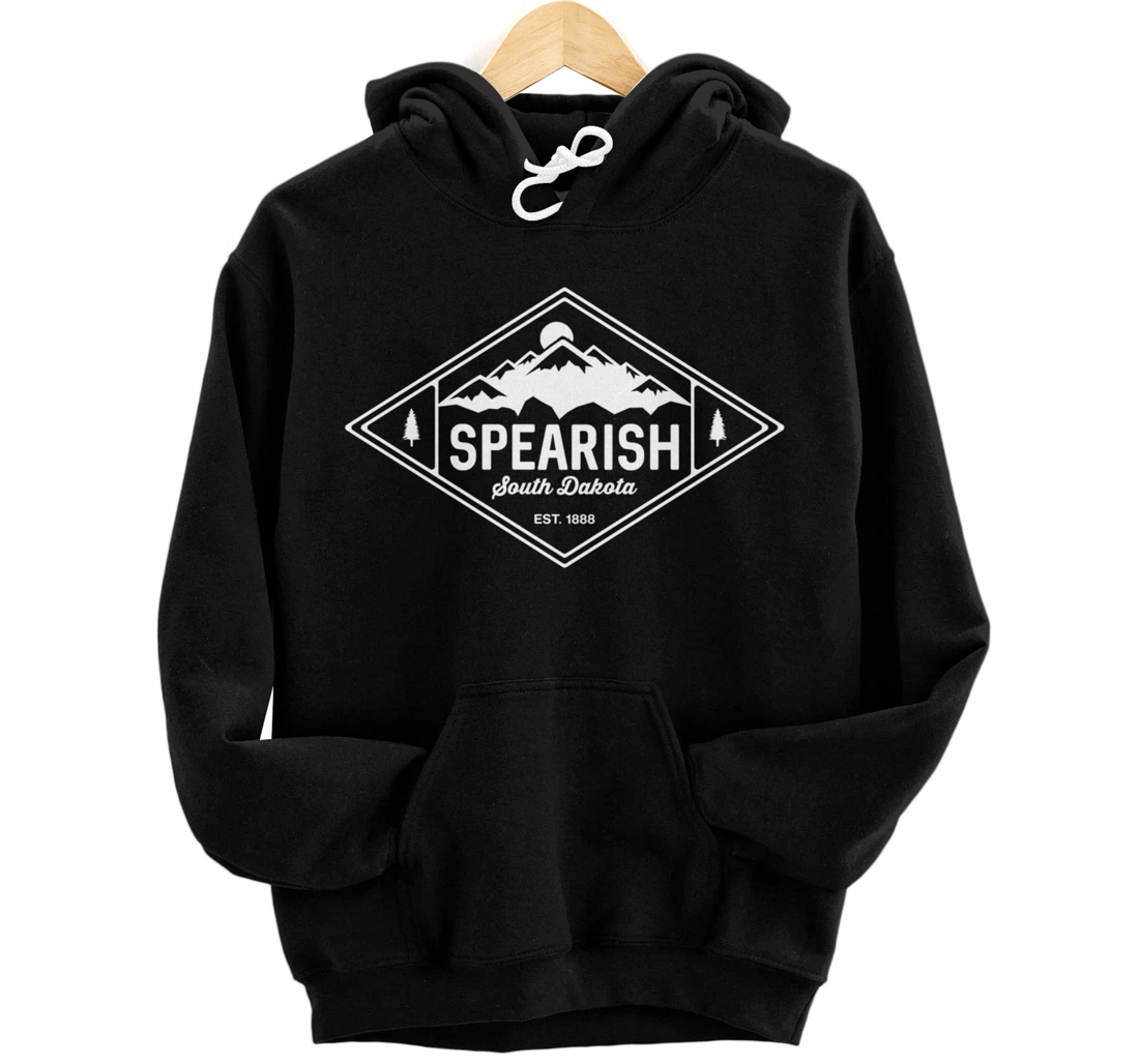 Spearfish South Dakota Mountain Outdoors Nature Pullover Hoodie