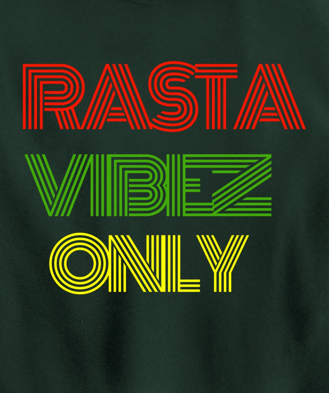 Jamaican Roots Reggae Jamaica Rasta Reggae Pullover Hoodie