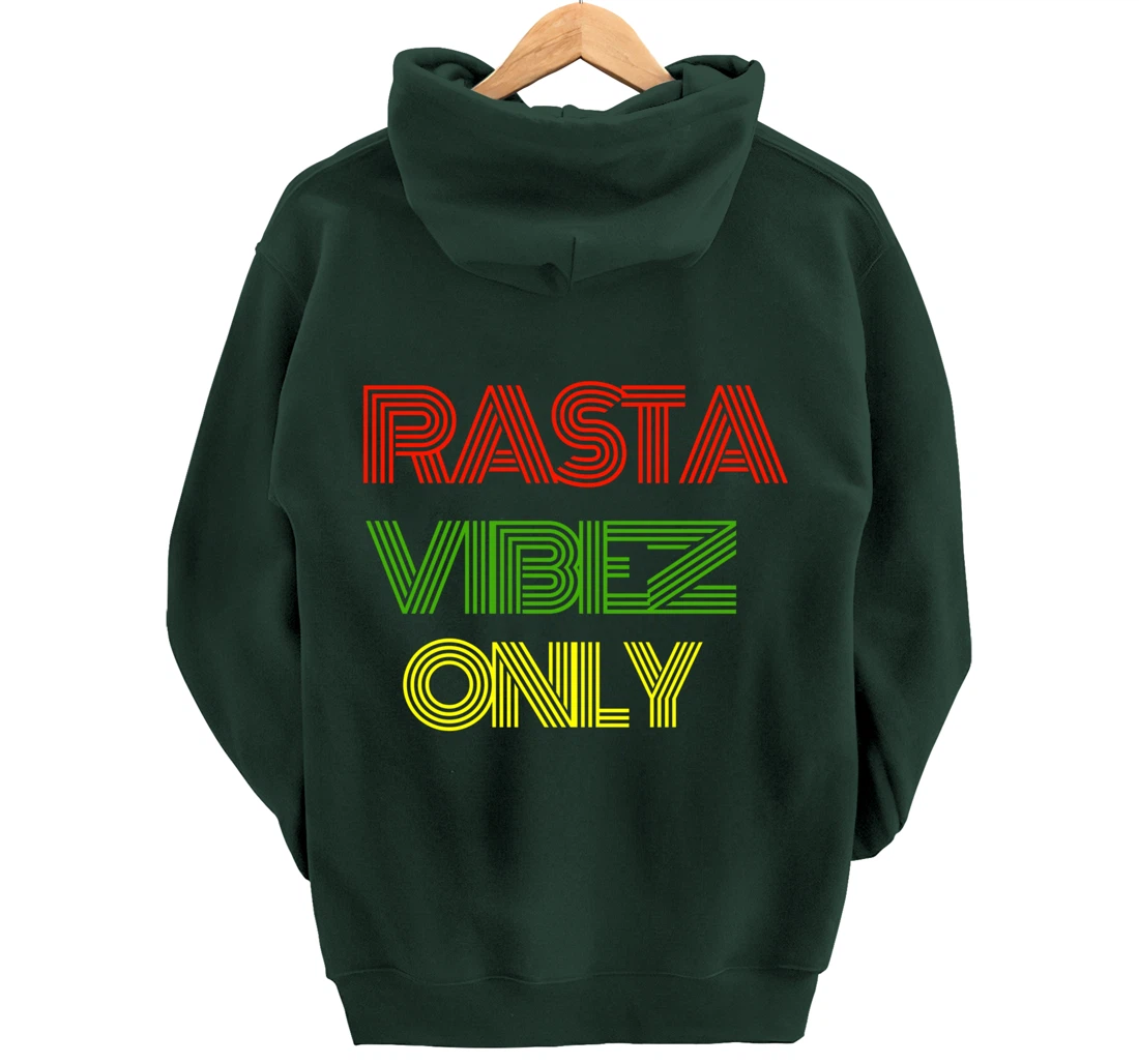 Jamaican Roots Reggae Jamaica Rasta Reggae Pullover Hoodie