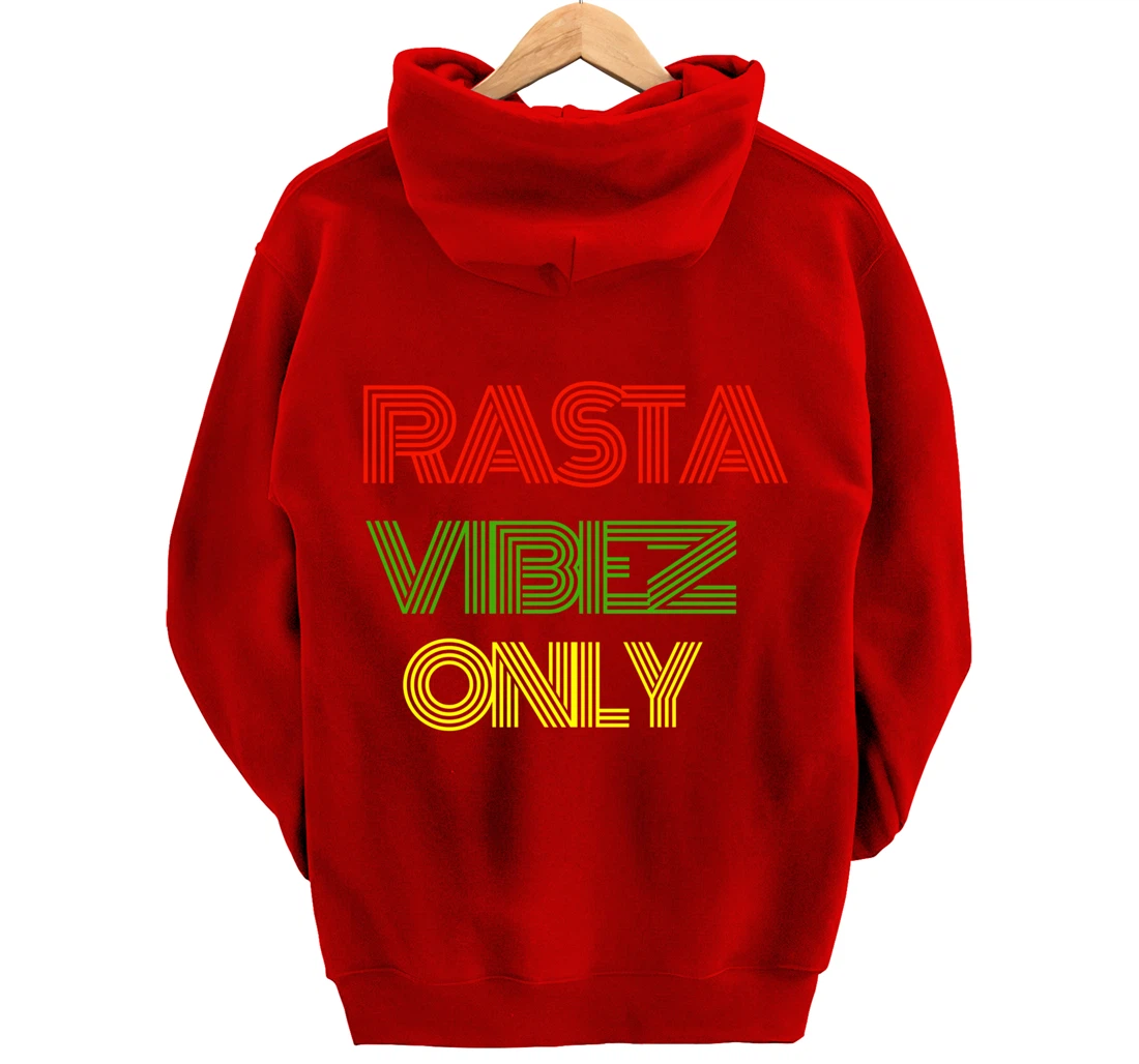 Jamaican Roots Reggae Jamaica Rasta Reggae Pullover Hoodie