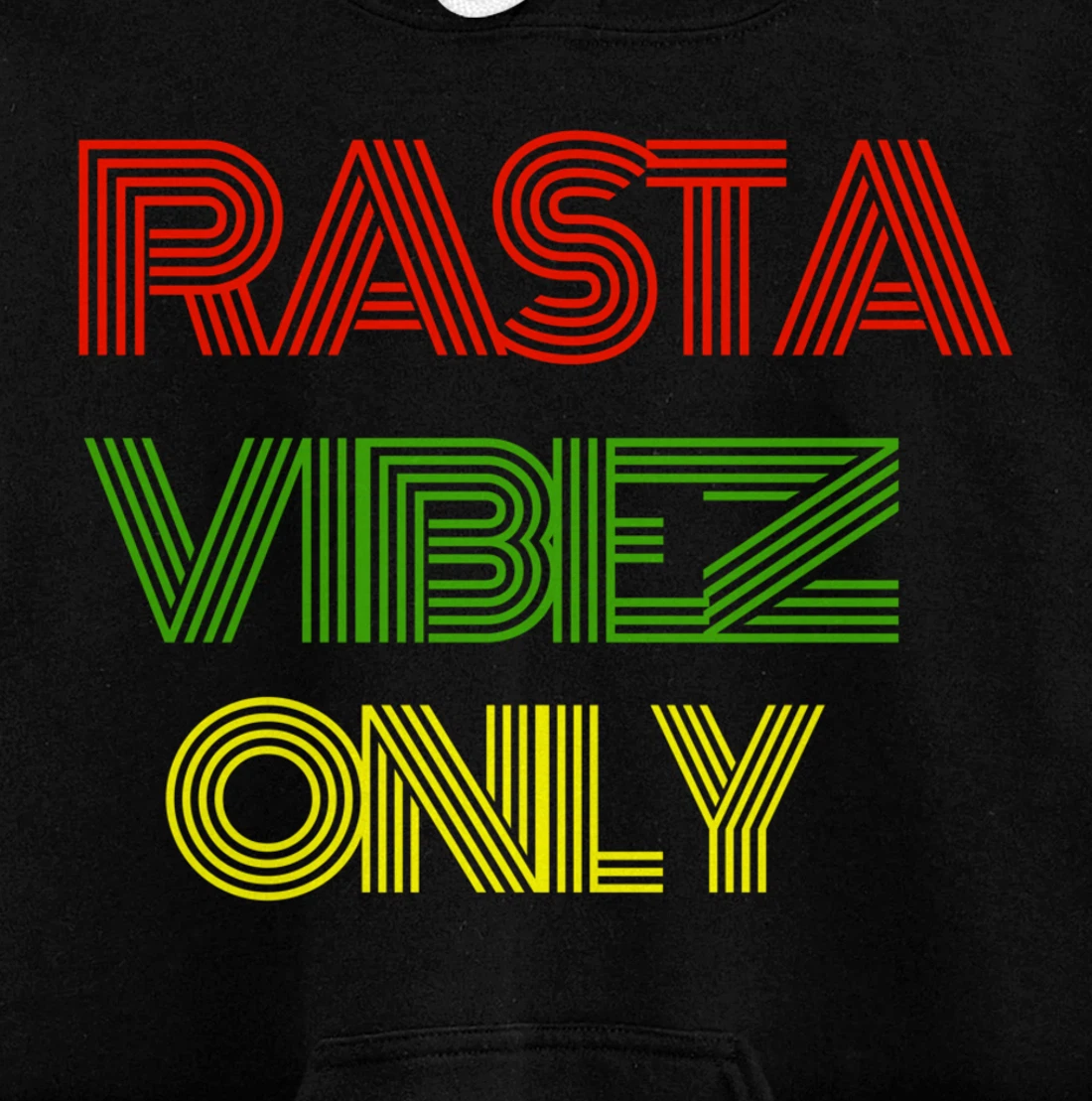 Jamaican Roots Reggae Jamaica Rasta Reggae Pullover Hoodie