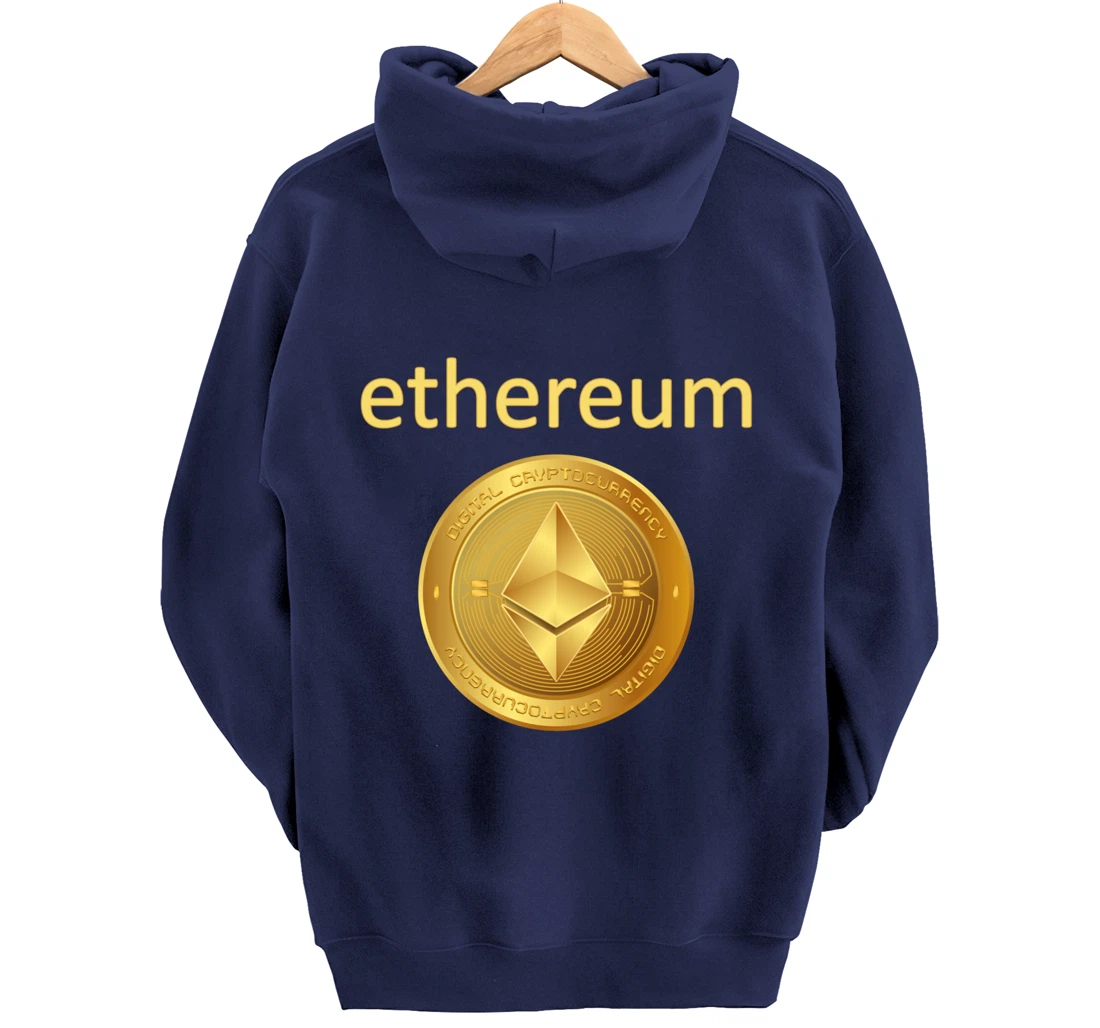 Ethereum Shirt Crypto Shirts Crypto Ethereum Gift Ethereum Pullover Hoodie