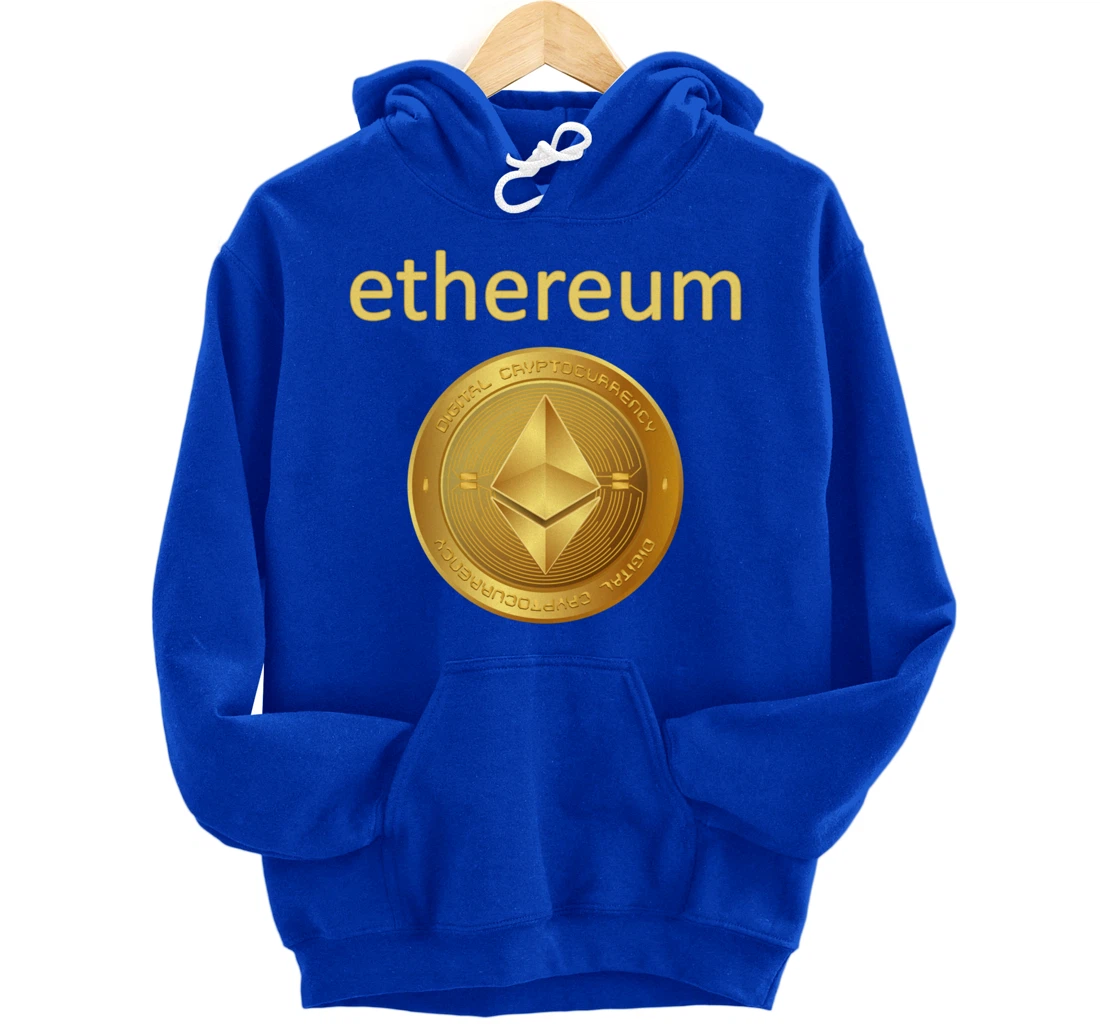 Ethereum Shirt Crypto Shirts Crypto Ethereum Gift Ethereum Pullover Hoodie