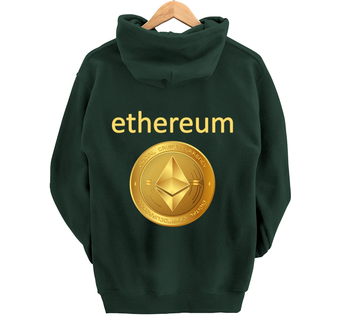 Ethereum Shirt Crypto Shirts Crypto Ethereum Gift Ethereum Pullover Hoodie