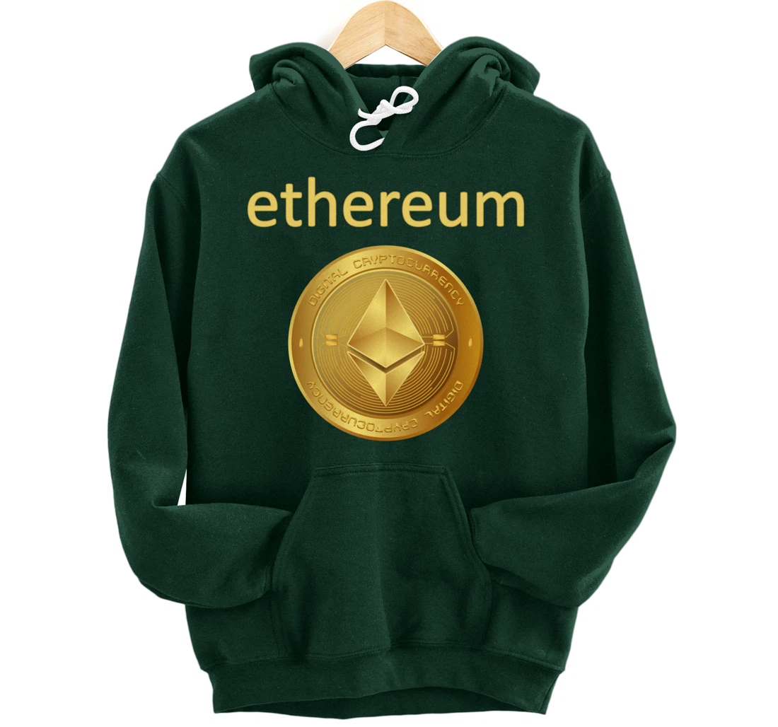 Ethereum Shirt Crypto Shirts Crypto Ethereum Gift Ethereum Pullover Hoodie