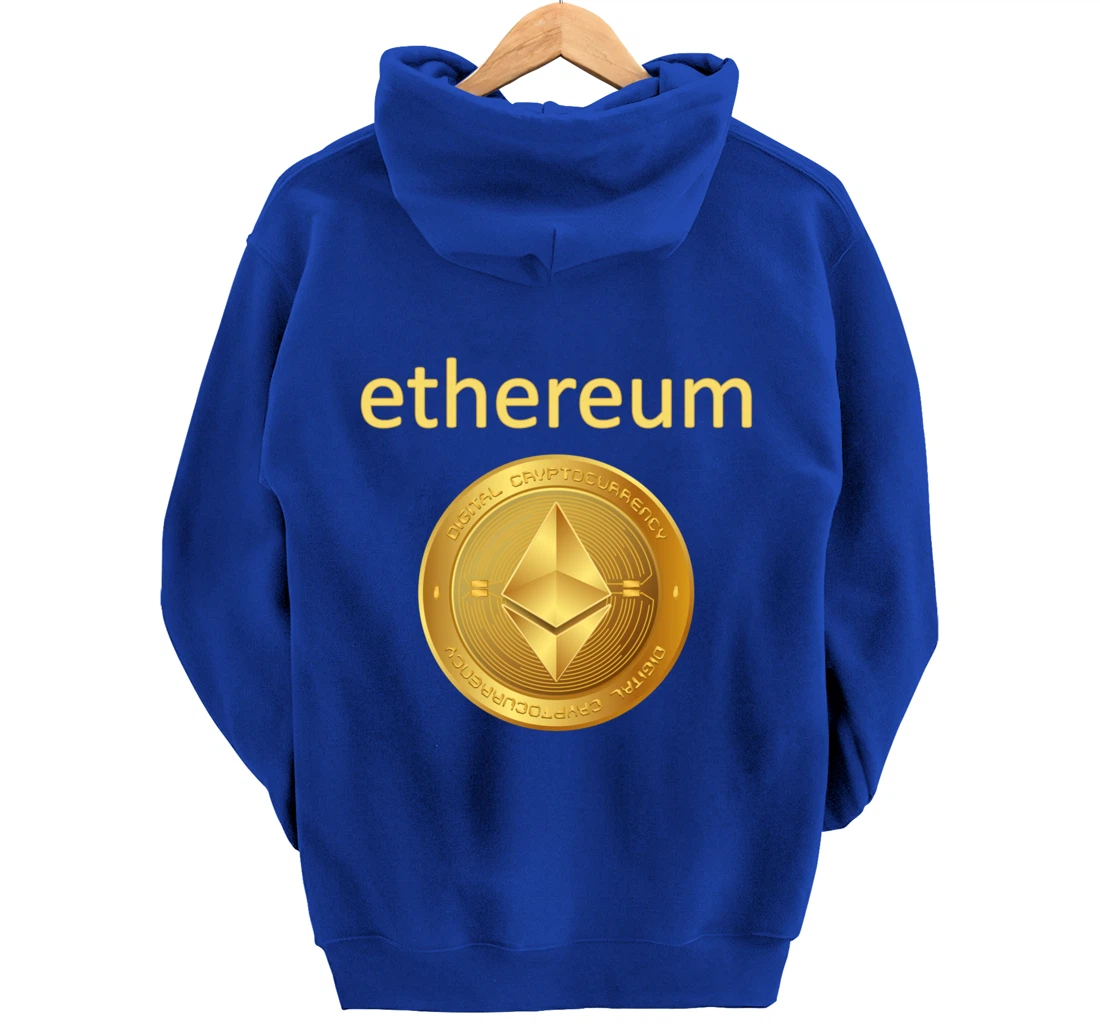 Ethereum Shirt Crypto Shirts Crypto Ethereum Gift Ethereum Pullover Hoodie