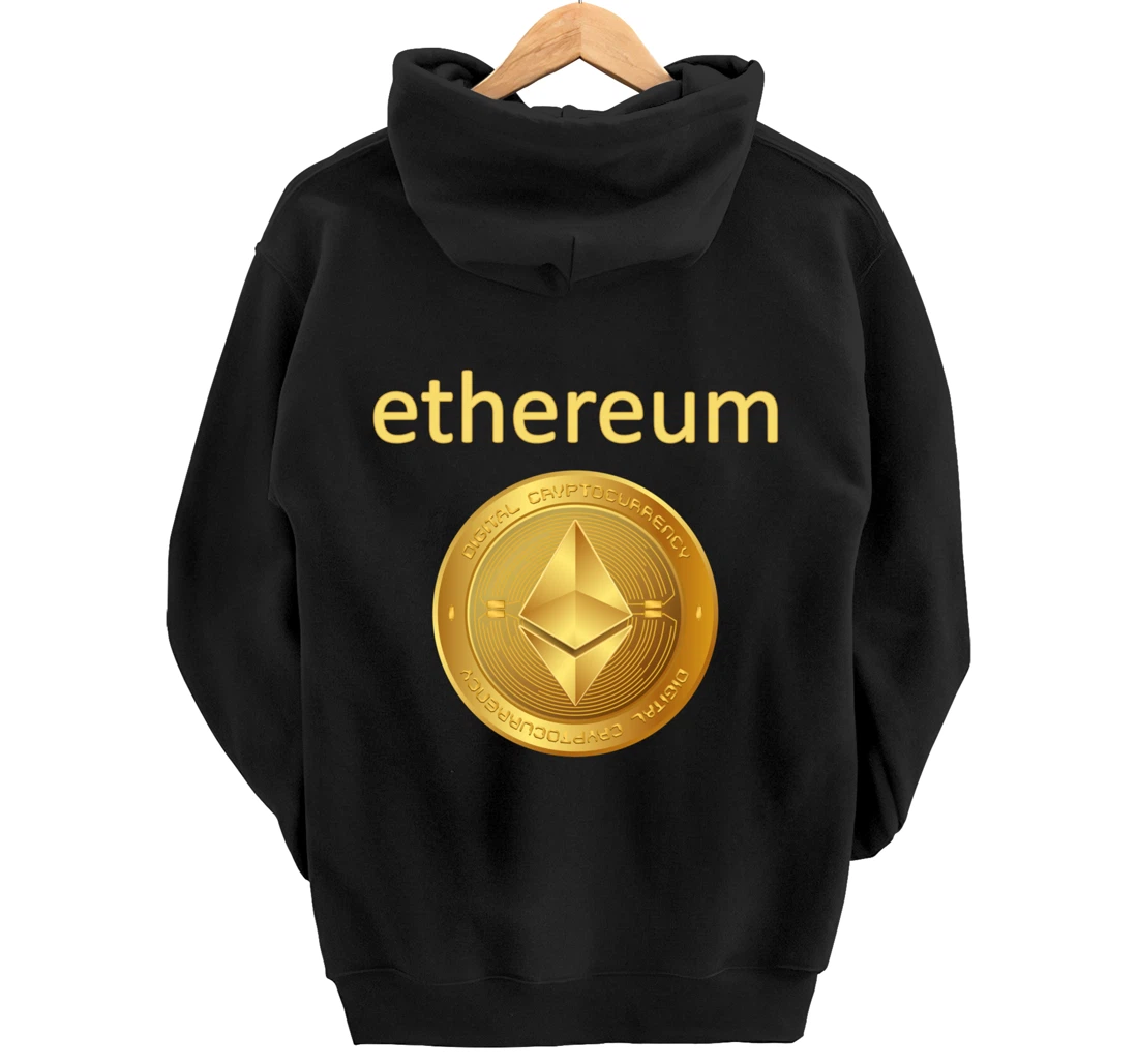Ethereum Shirt Crypto Shirts Crypto Ethereum Gift Ethereum Pullover Hoodie