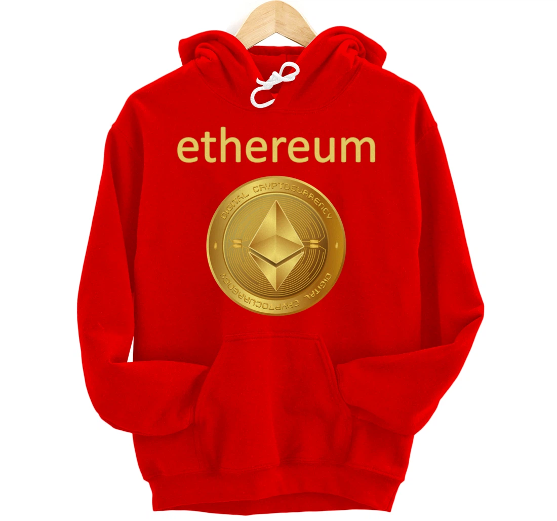 Ethereum Shirt Crypto Shirts Crypto Ethereum Gift Ethereum Pullover Hoodie