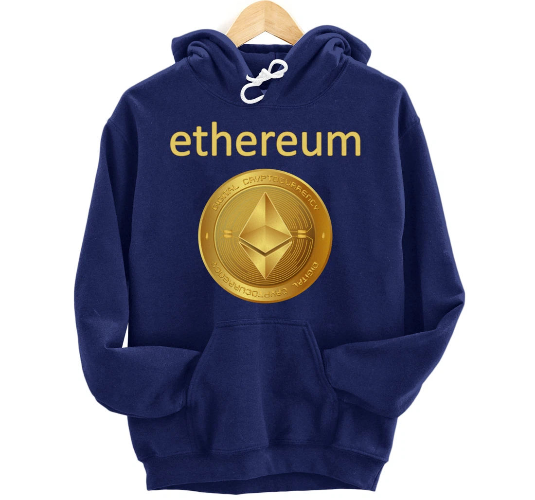 Ethereum Shirt Crypto Shirts Crypto Ethereum Gift Ethereum Pullover Hoodie