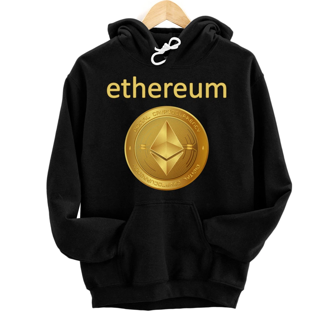 Ethereum Shirt Crypto Shirts Crypto Ethereum Gift Ethereum Pullover Hoodie