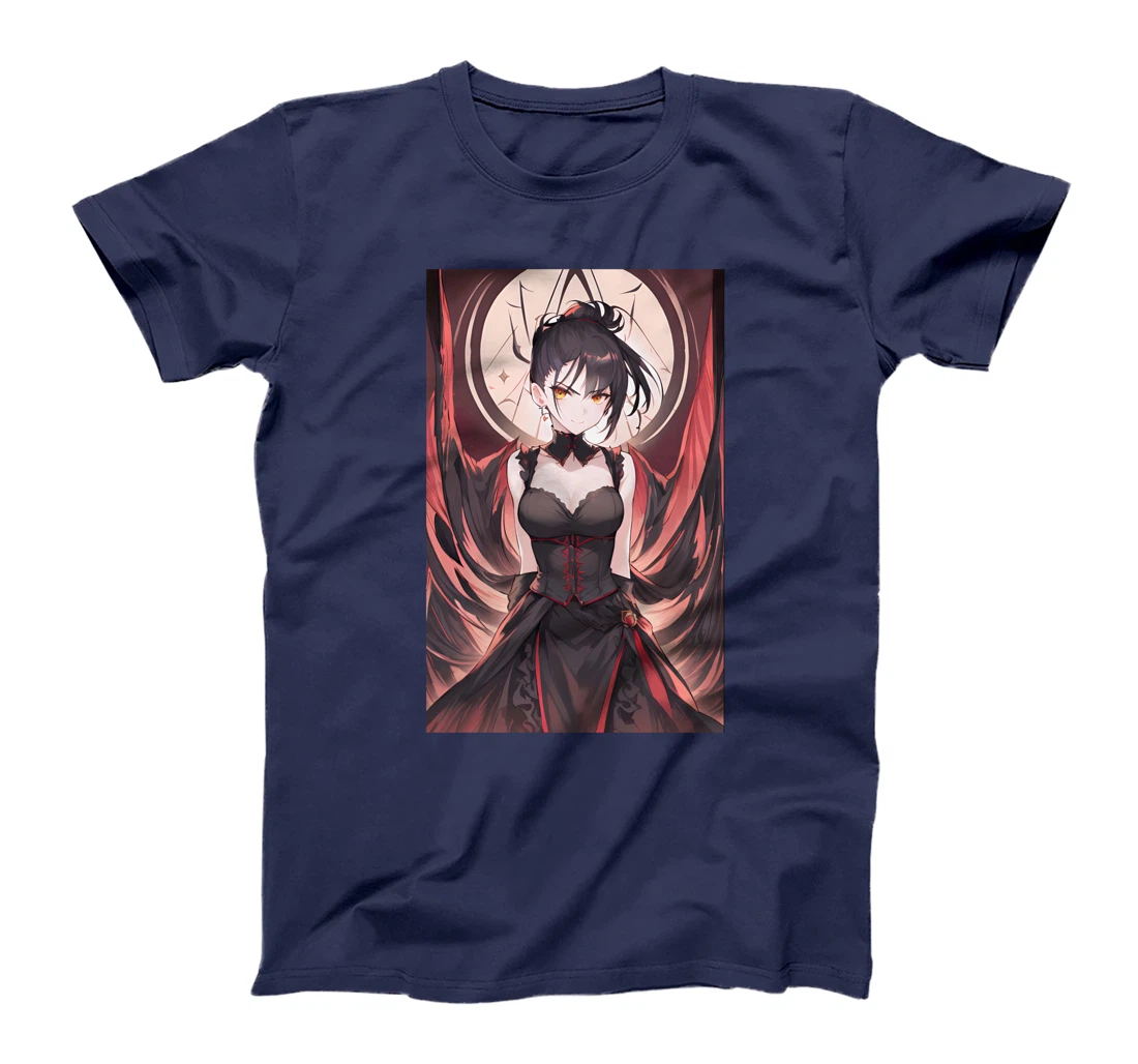Japanese Waifu Gothic Anime Girl Aesthetic Soft Grunge T-Shirt