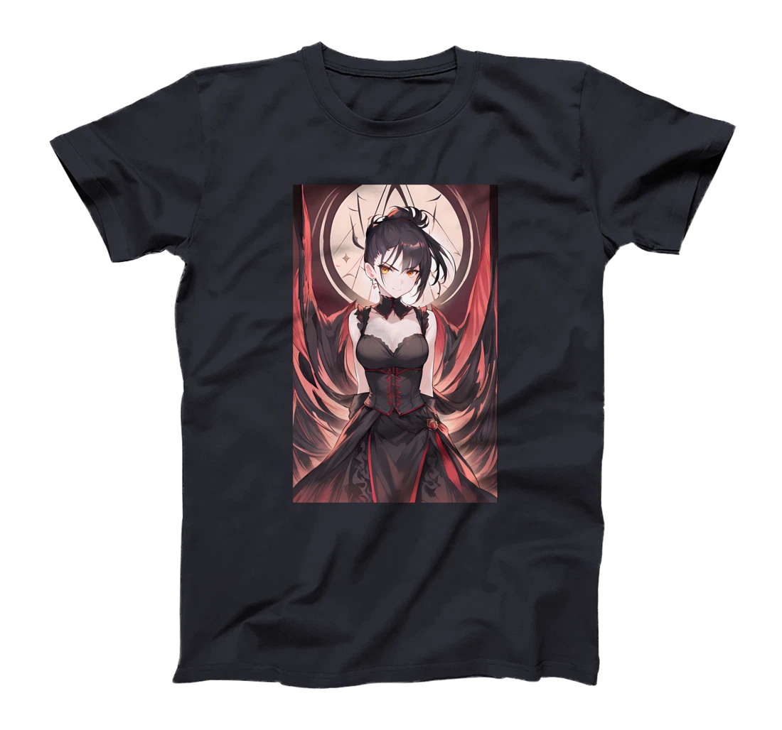 Japanese Waifu Gothic Anime Girl Aesthetic Soft Grunge T-Shirt