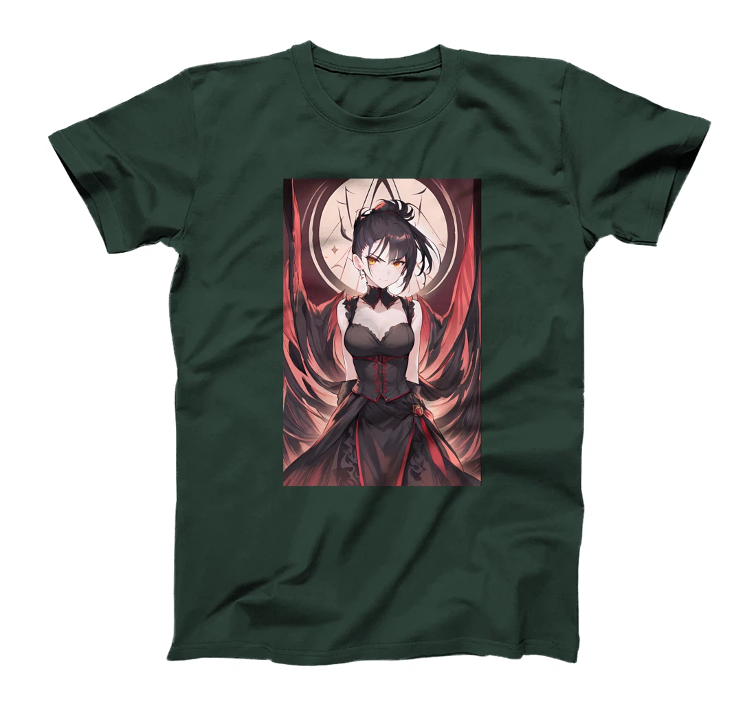 Japanese Waifu Gothic Anime Girl Aesthetic Soft Grunge T-Shirt